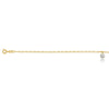 TORNOZELEIRA BANHADA EM OURO 18K 00797/25