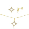 CONJUNTO BANHADO ME OURO 18K CJFC-01239