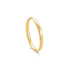 ALIANÇA BANHADA EM OURO 18K 2MM 3620