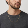 CORRENTE BANHADA EM OURO 18K  00031/60