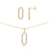 CONJUNTO BANHADO EM OURO 18K CJFC-01241