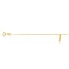 TORNOZELEIRA BANHADA EM OURO 18K 00783/25