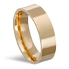 ALIANÇA BANHADA EM OURO 18K 6MM 3105