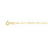 TORNOZELEIRA BANHADA EM OURO 18K 00721/25