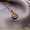 GARGANTILHA BANHADA EM OURO 18K NOSSA SENHORA GAG79