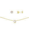 CONJUNTO BANHADO A OURO 18K CJFC-01225