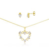 CONJUNTO BANHADO A OURO 18K CJFC-01234