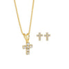 CONJUNTO MINI CRUZ STRASS BCF 356