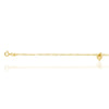 TORNOZELEIRA BANHADA EM OURO 18K  00144/24