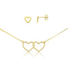 CONJUNTO BANHADO EM OURO 18K CJFC-01203