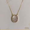 GARGANTILHA BANHADA EM OURO 18K CLTI528