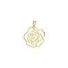 PINGENTE DE ROSA G VAZADA PGF 240