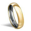 ALIANÇA DE OURO ENVELOPADA 5MM 6101