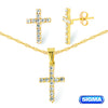 CONJUNTO BANHADO EM OURO 18K CJF-00673