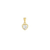 PINGENTE CORACAO ZIRCONIA PGF 0035