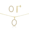 CONJUNTO BANHADO A OURO 18K CJFC-01240
