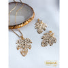 CONJUNTO BANHADO EM OURO 18K CJF-01196
