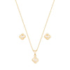 CONJUNTO TREVO PÉROLA BCF 573