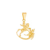 PINGENTE BANHADO EM OURO 18K PGF 473