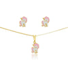 CONJUNTO BANHADO EM OURO 18K CJI-00760